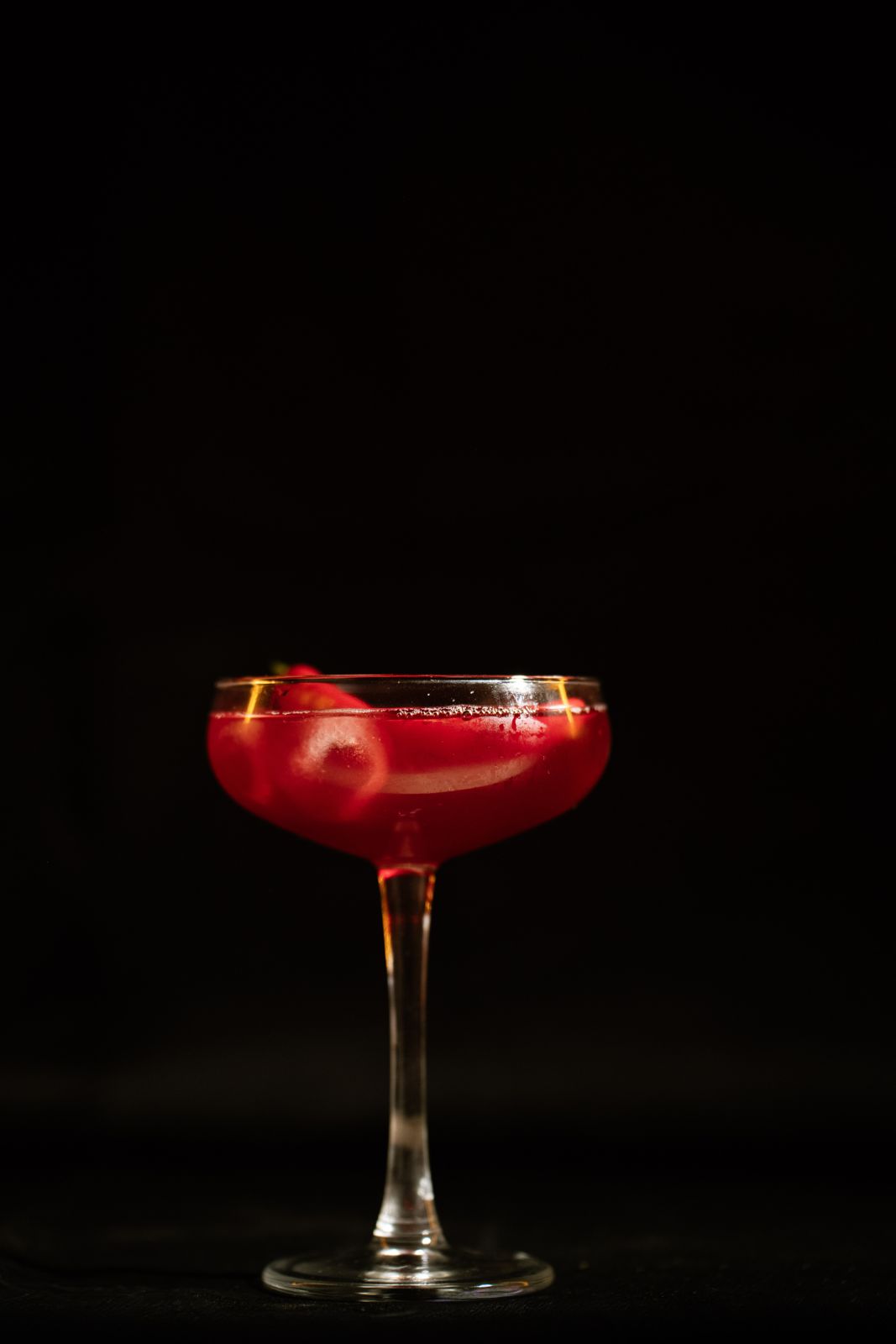 Cocktail rouge au piment